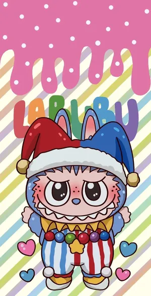 Pop Mart Labubu Character Illustration