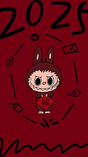 Pop Mart Labubu Character 2023 - Cute Lucky Rabbit Design