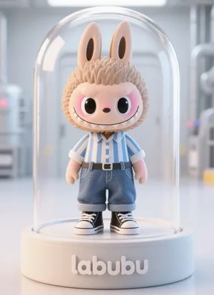 Labubu Figure by Pop Mart - Cute Collectible Designer Toy