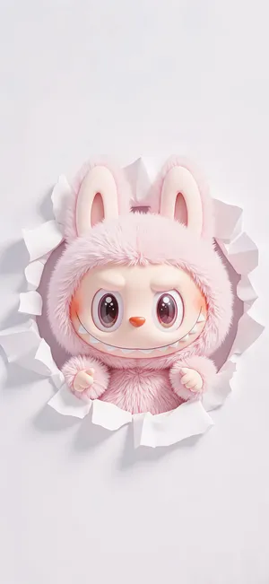 Pop Mart Labubu Pink Bunny Character
