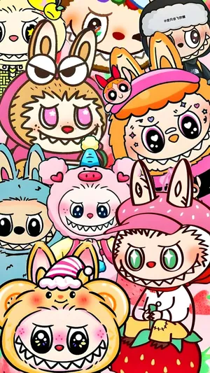 Pop Mart Labubu Character Free Download - Cute Designer Toys